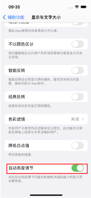 临夏市苹果15维修店分享iPhone 15 Pro系列屏幕亮度 